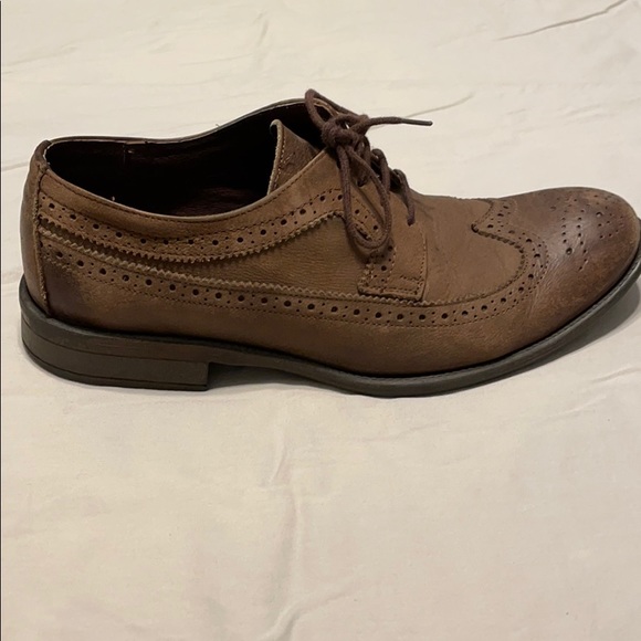GBX Brown Leather Shoes - Picture 2 of 2